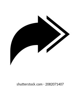 Symbol einzeln auf weißem Hintergrund teilen