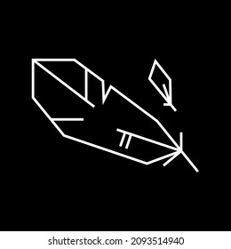 Share icon Line icons depicting eagles and falcons for use in Finance and Business topics. A set of clean and sharp animal-themed line icons. Financial Markets, Investment, Business, Shares, Stocks