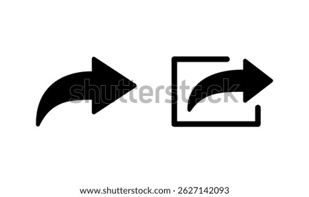 Share icon logo design. Sharing sign and symbol