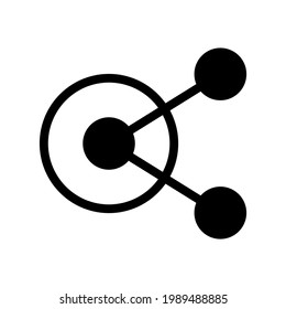share icon or logo isolated sign symbol vector illustration - high quality black style vector icons
