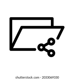 share icon or logo isolated sign symbol vector illustration - high quality black style vector icons
