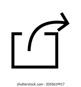 share icon or logo isolated sign symbol vector illustration - high quality black style vector icons
