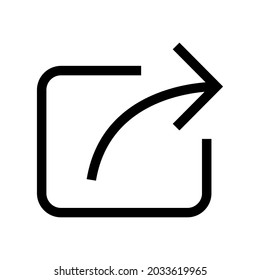 share icon or logo isolated sign symbol vector illustration - high quality black style vector icons
