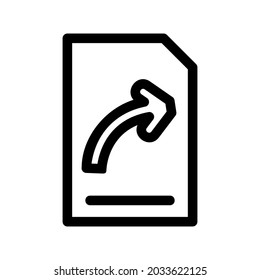 share icon or logo isolated sign symbol vector illustration - high quality black style vector icons
