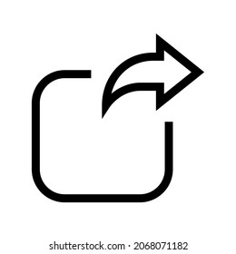 share icon or logo isolated sign symbol vector illustration - high quality black style vector icons