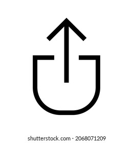 share icon or logo isolated sign symbol vector illustration - high quality black style vector icons