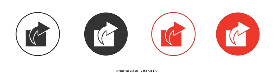 Symbol teilen für Logo, Vektorzeichen-Symbol für Design