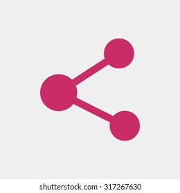 share icon. One of set web icons