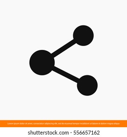 share icon. One of set web icons