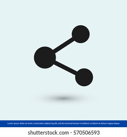 share icon. One of set web icons