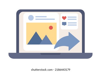 Share Icon People Sharing Data Photos Stock Vector (Royalty Free ...