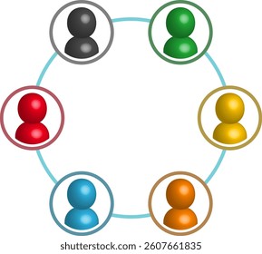 Share icon of a person