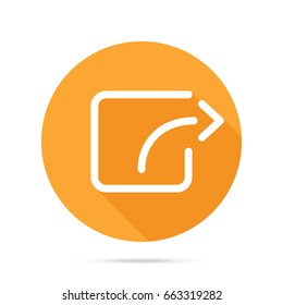 Share icon. recovery file