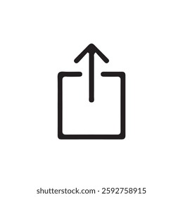 Share icon. Reply send forward icons button. Send message icon. Upload icon. Connection symbol. Vector EPS 10