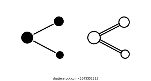Share icon set for content sharing, networking, or communication.