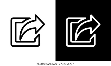 Compartir con diseño de conjunto de iconos