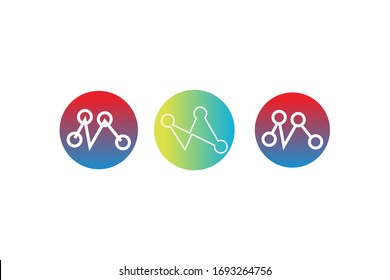 share icon set isolated of white background