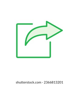 Share icon set. Sharing vector icon