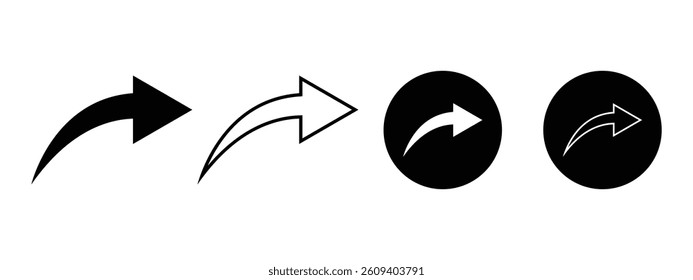 Share icon set vector on white background