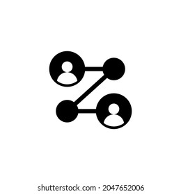 Share icon. Sharing sign and symbol