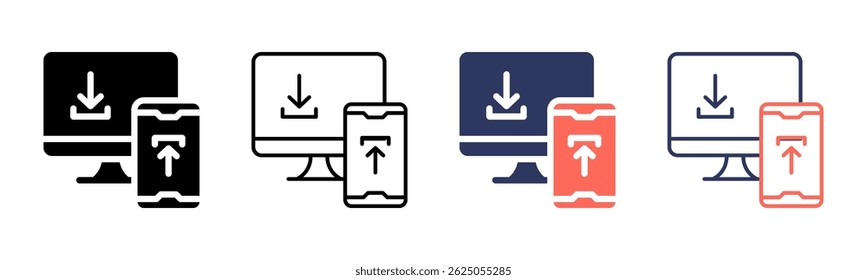 Share icon sheet multiple style collection