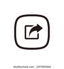 Share icon sign symbol