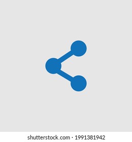 share icon in simple design vector illustration