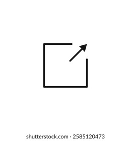 Share icon. simple thin line vector icon