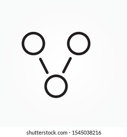 Share icon. simple web share icon