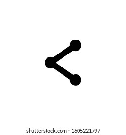 Share icon. Social media button. Logo design element