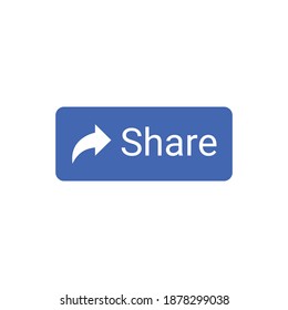 Share Icon, Social Media Button