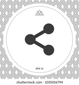 Share icon symbol