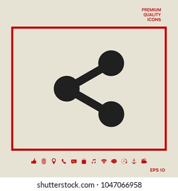 Share icon symbol