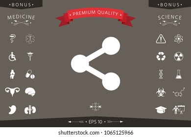 Share icon symbol