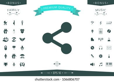 Share icon symbol