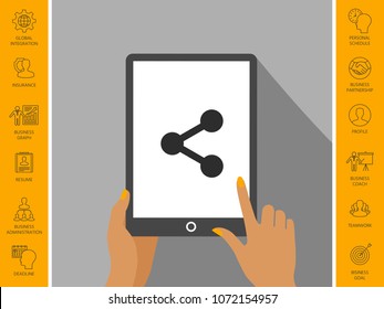 Share icon symbol