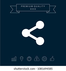 Share icon symbol