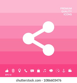 Share icon symbol