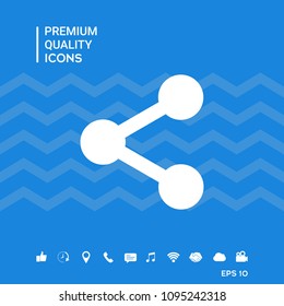 Share icon symbol