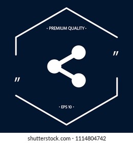 Share icon symbol