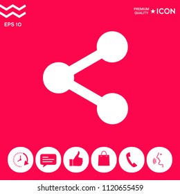 Share icon symbol