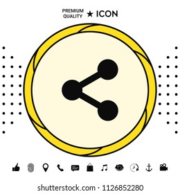 Share icon symbol