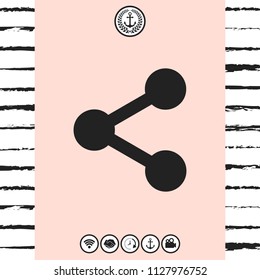 Share icon symbol