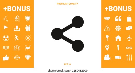 Share icon symbol