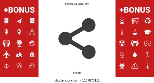 Share icon symbol