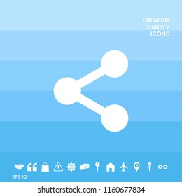 Share icon symbol
