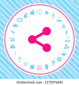 Share icon symbol