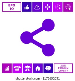 Share icon symbol