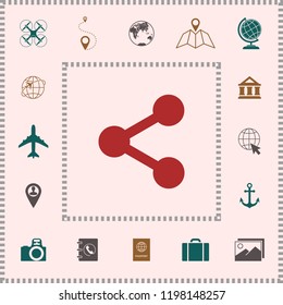 Share icon symbol