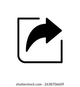 Share icon symbol for apps and websites. Sharing sign and symbol